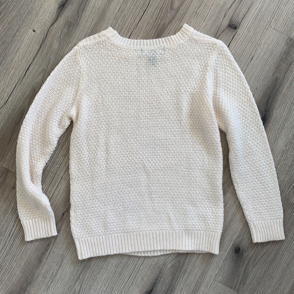 Forever 21 Cream Knit Sweater - Picture 2 of 2